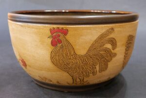 Chicken & Rooster Bowl, FRONT