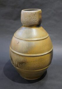 Ringed Globe Vase