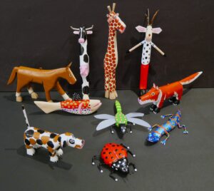 Lonnie & Twyla Money, Critter Ornaments